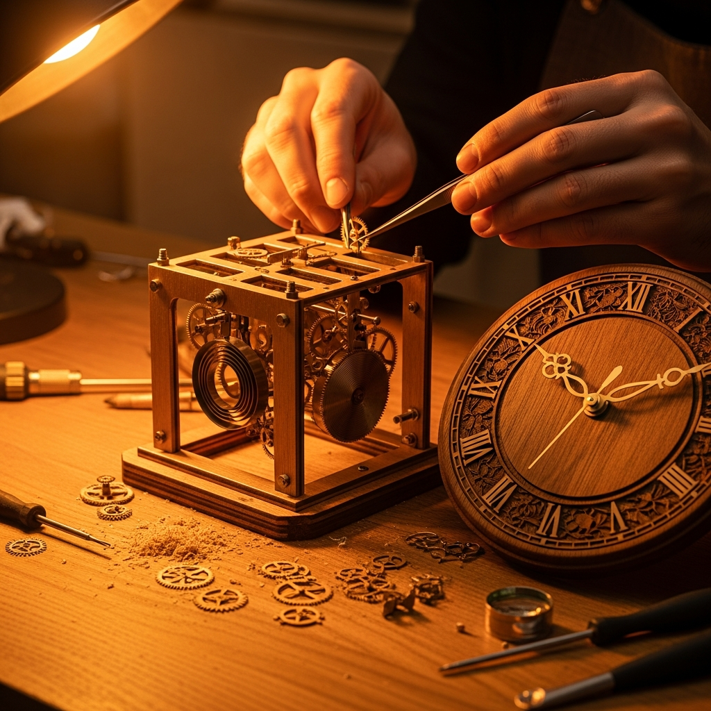 Изготовление интерьерных часов — мастерская Clocksy